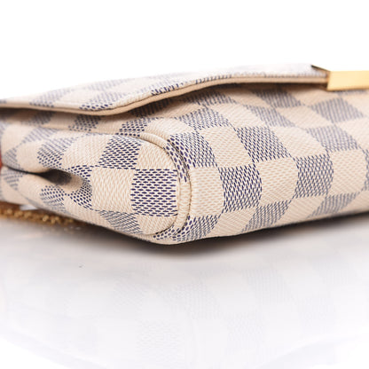 Louis Vuitton Damier Azur Favorite MM 9 of 10