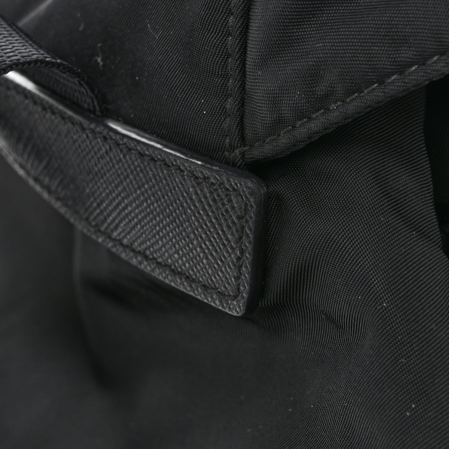 Prada Re-Nylon Saffiano Medium Backpack Black 12 of 14