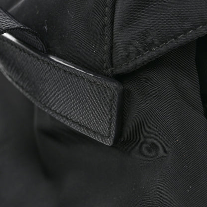 Prada Re-Nylon Saffiano Medium Backpack Black 12 of 14