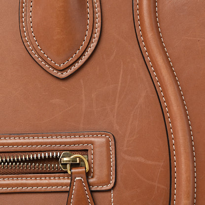 Celine Natural Calfskin Mini Luggage Tan 15 of 23