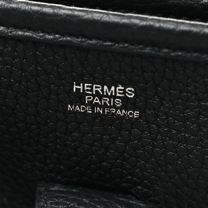 Hermes Taurillon Clemence Evelyne III PM Black 6 of 10