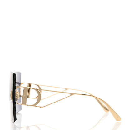 Christian Dior 30 Montaigne Sunglasses Blue Gold 3 of 7