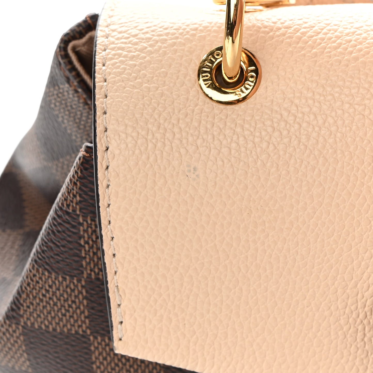 Damier Ebene Clapton Backpack Creme