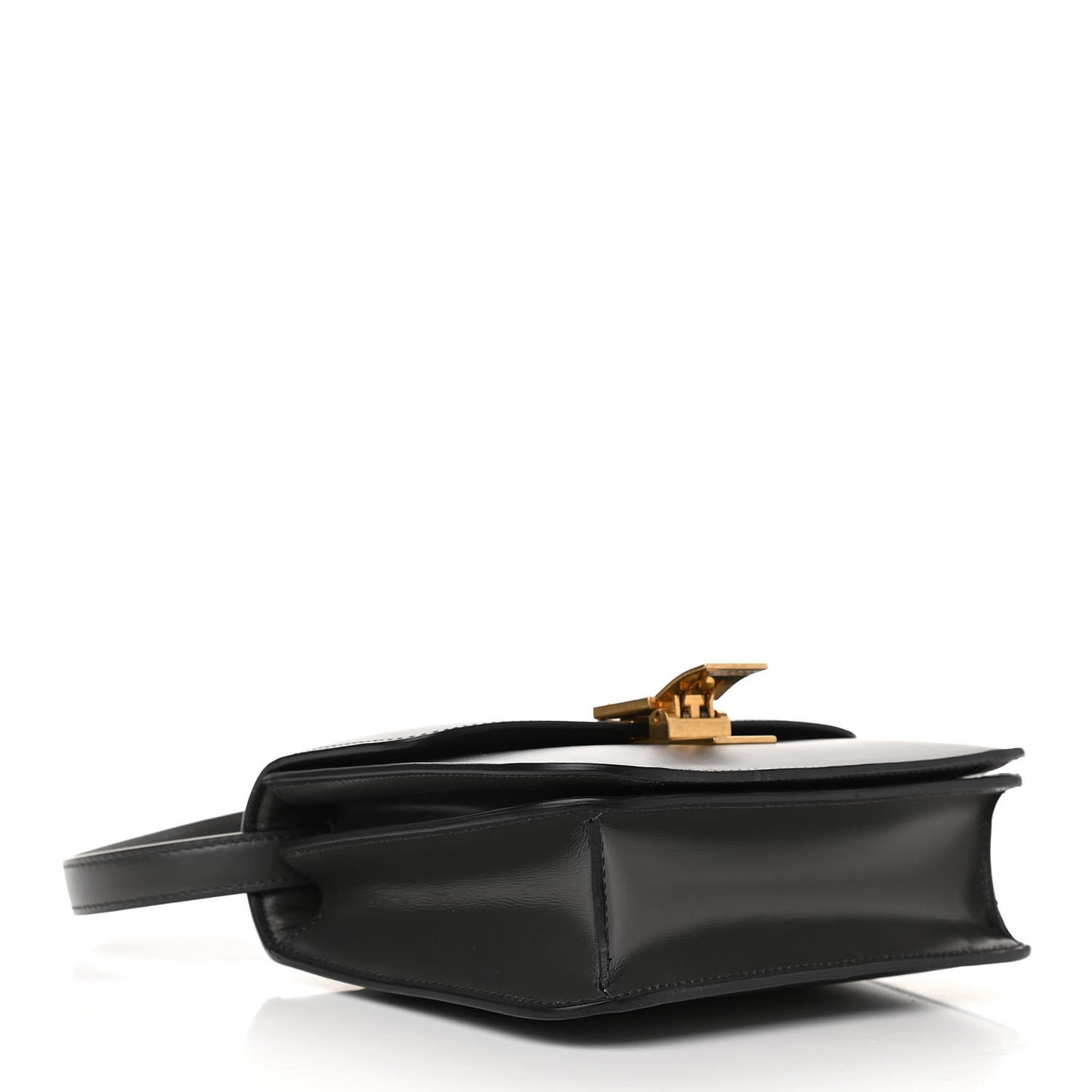 Box Calfskin Teen Classic Box Flap Bag Anthracite