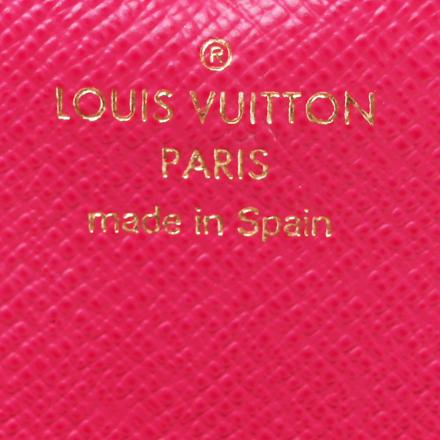 Monogram Bloom Flower Emilie Wallet Fuchsia