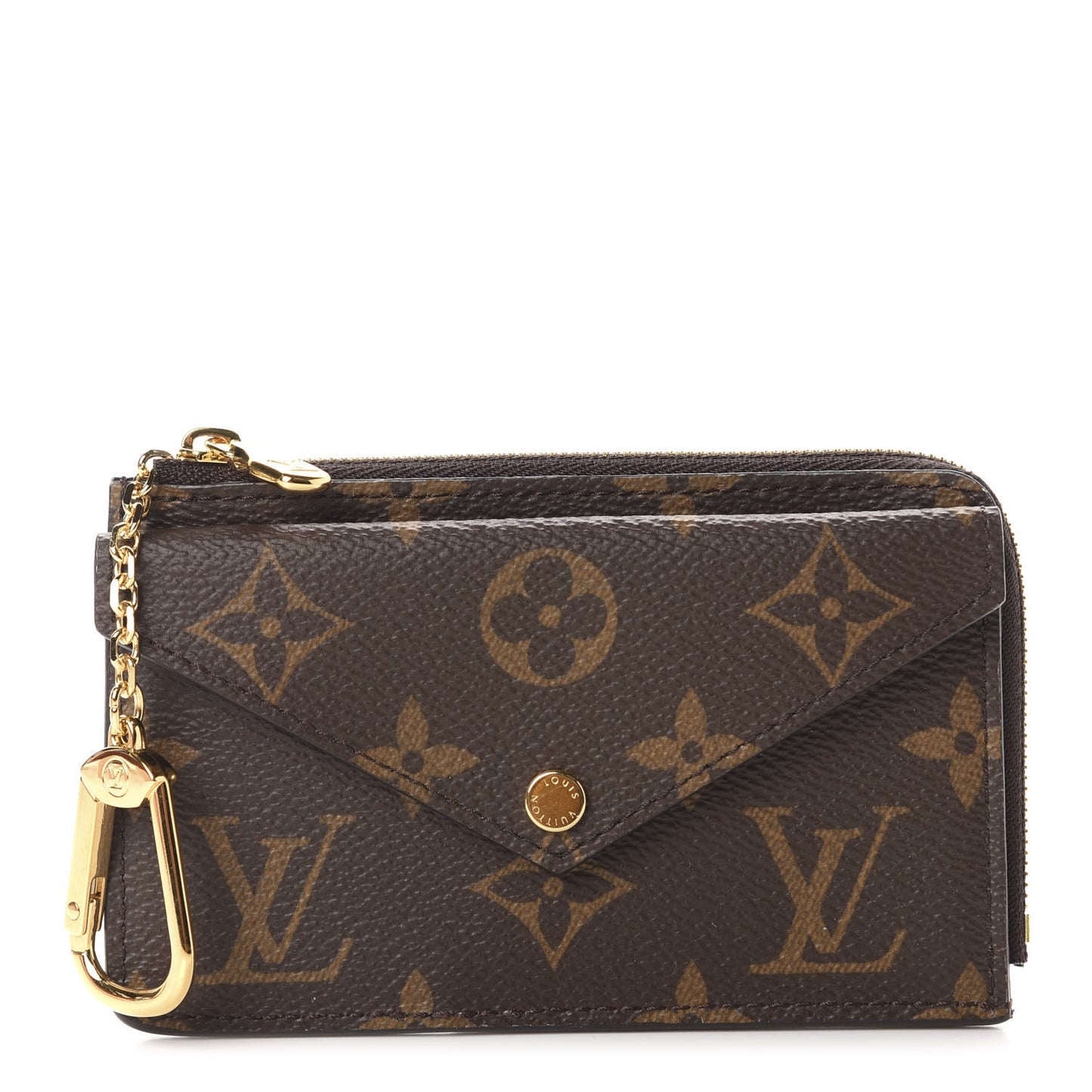 Monogram Recto Verso Card Holder Black