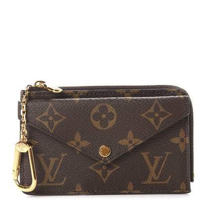 Louis Vuitton Monogram Recto Verso Card Holder Black 1 of 7