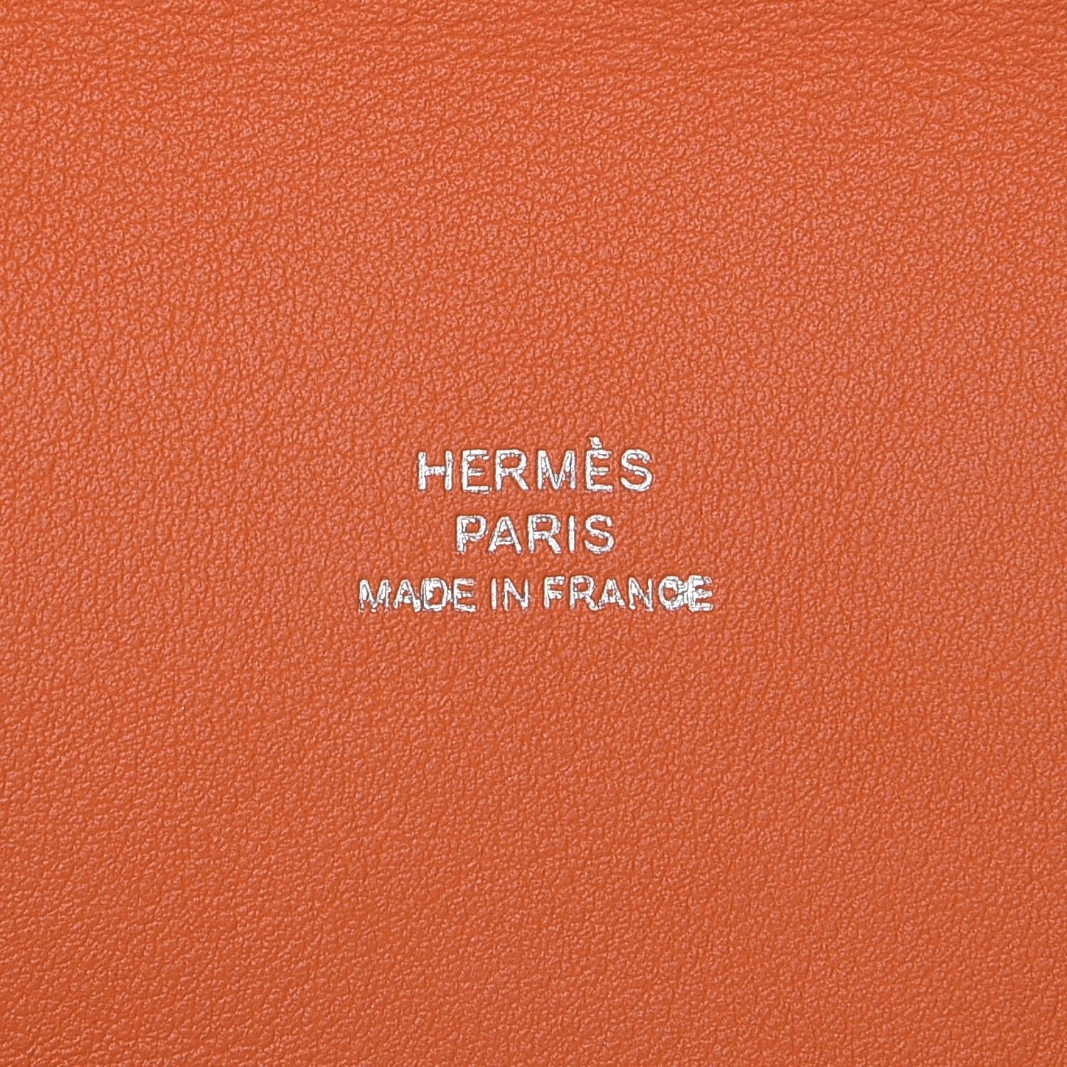 Hermes Swift Envelope Trio Wallet Orange Rouge Tomate Cuivre 8 of 10