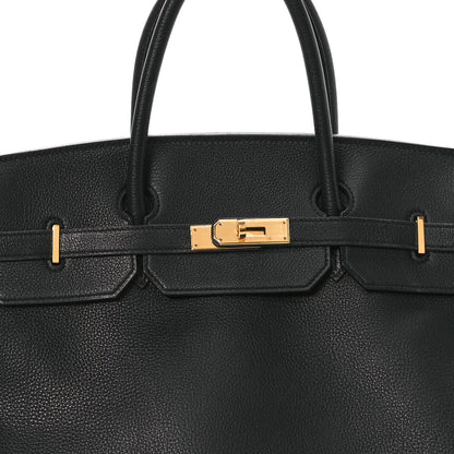 Hermes Togo Birkin 40 Black 8 of 12