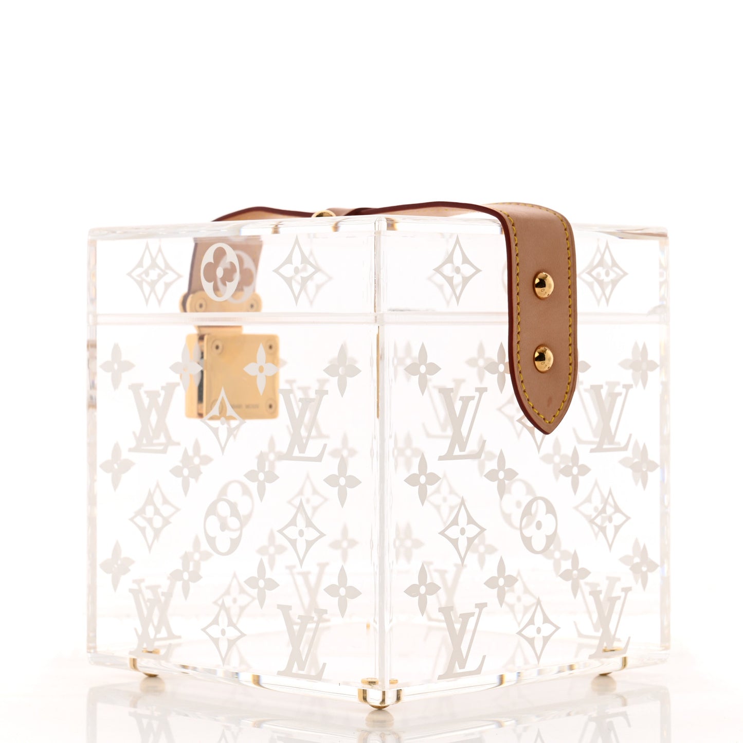 Transparent Plexiglass Cube Scott Box