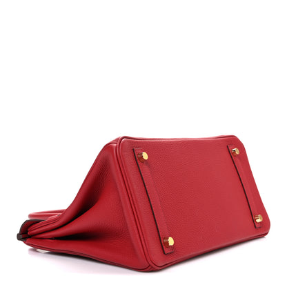 Hermes Togo Birkin 30 Rouge Vif 4 of 10