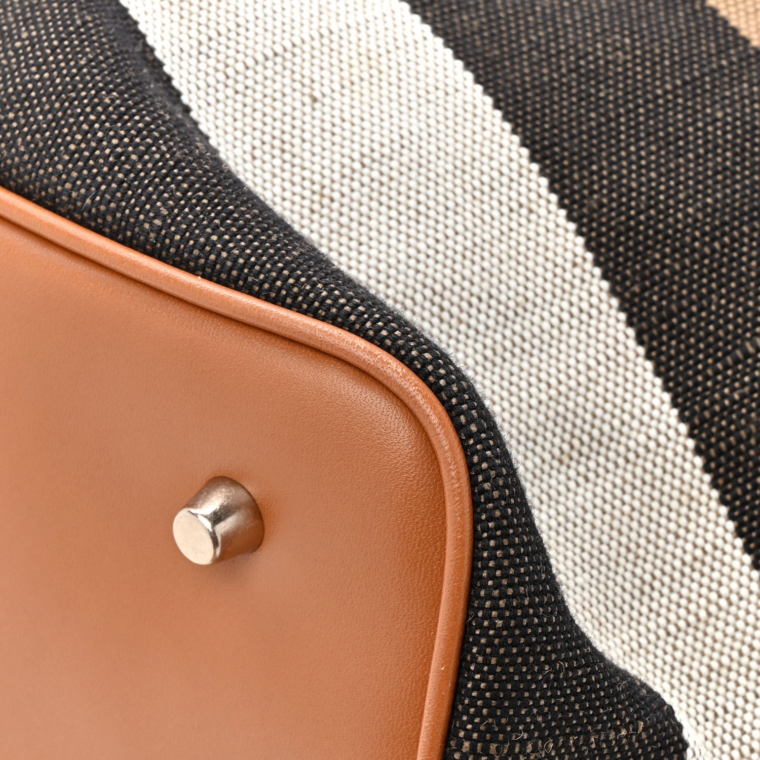 Burberry Canvas Mega Check Medium Ashby Hobo Saddle Brown 19 of 19