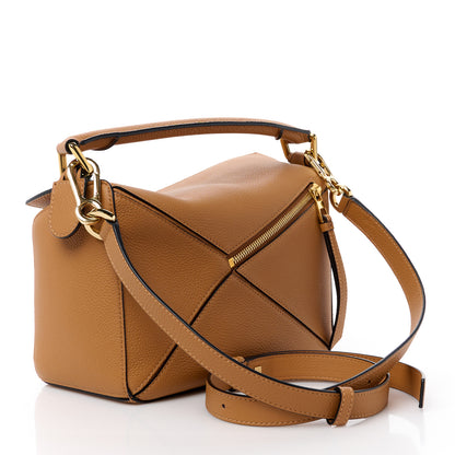 Loewe Calfskin Small Puzzle Bag Light Caramel 3 of 11
