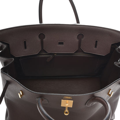 Hermes Togo Birkin 40 Chocolate 20 of 29