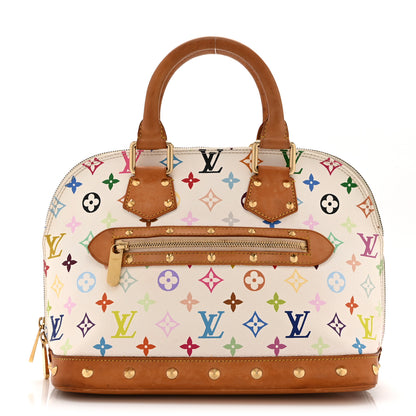 Louis Vuitton Monogram Multicolor Alma White 1 of 10