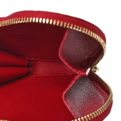 Louis Vuitton Vernis Coeur Heart Coin Purse Pomme D'Amour 5 of 7