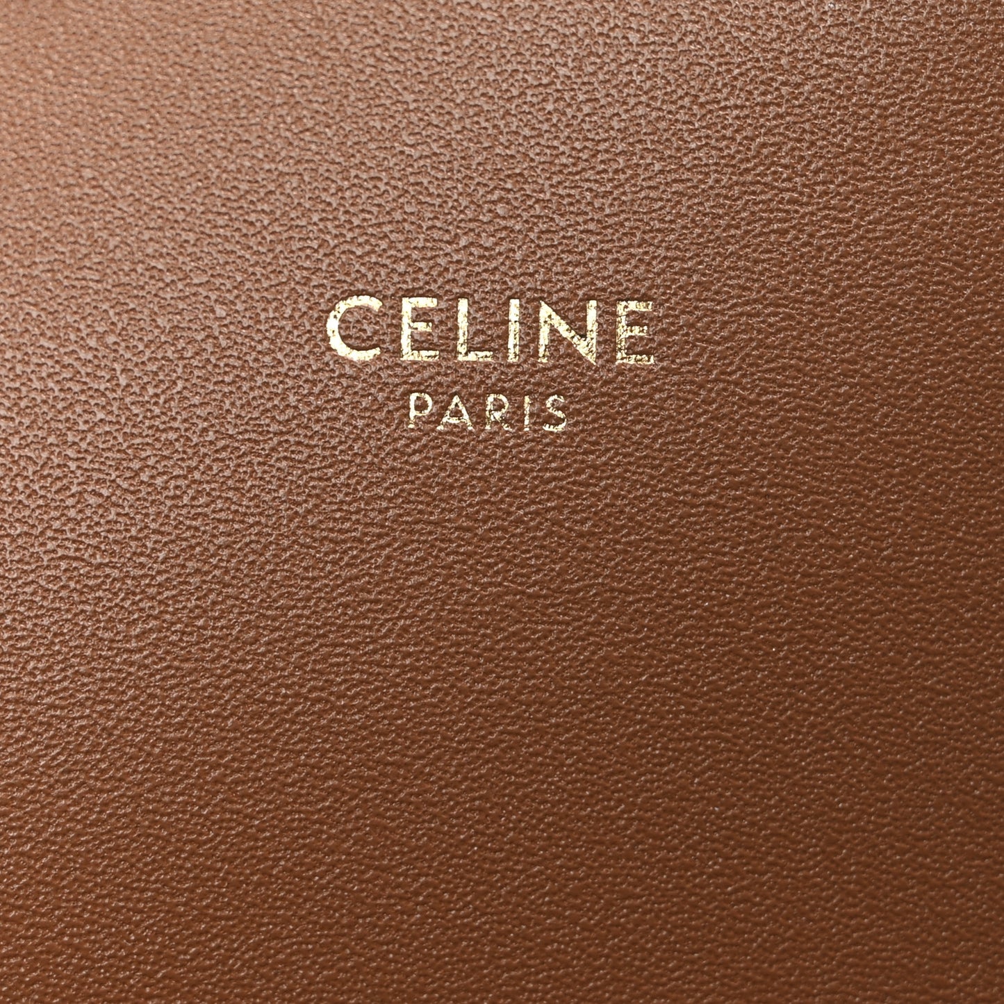 Triomphe Canvas Calfskin Medium Triomphe Bag Tan