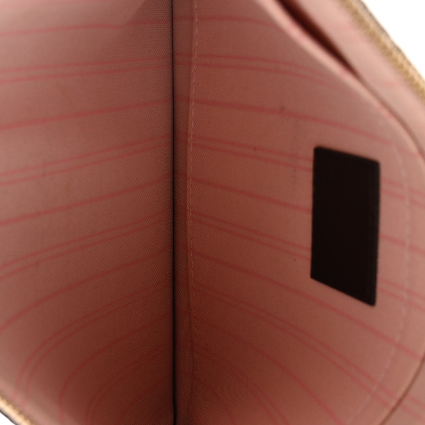 Damier Ebene Neverfull MM GM Pochette Rose Ballerine