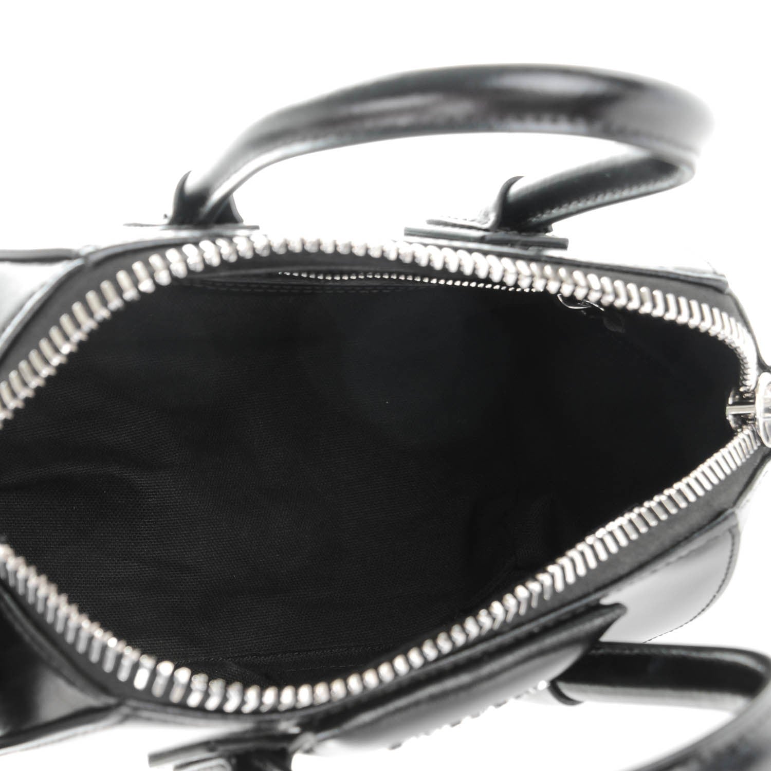 Givenchy Shiny Lord Calfskin Mini Antigona Black 5 of 7