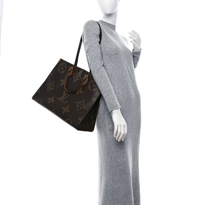 Louis Vuitton Reverse Monogram Giant Onthego GM 2 of 9