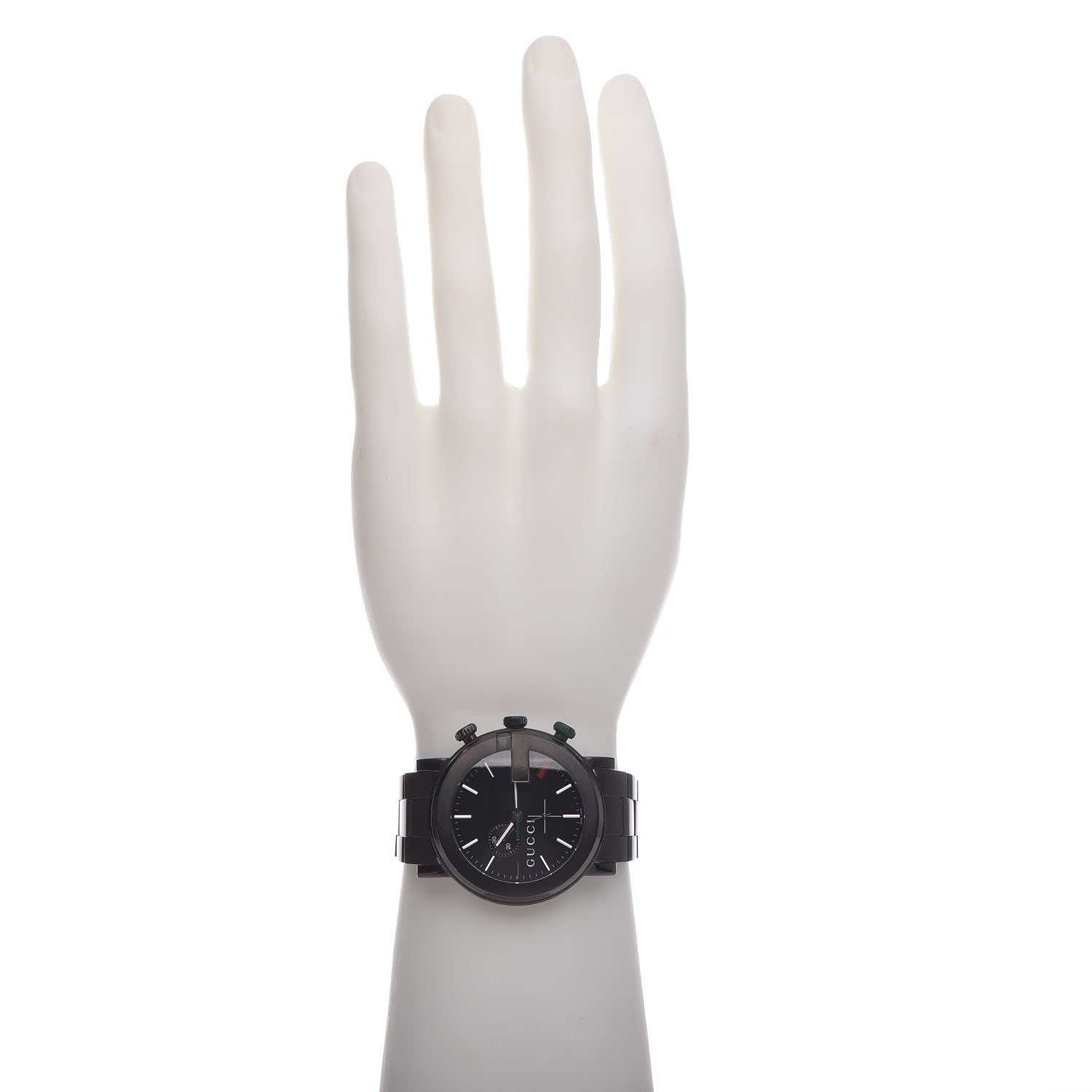 Gucci PVD Stainless Steel 44mm 101M G-Chrono Quartz Watch Black 2 of 10