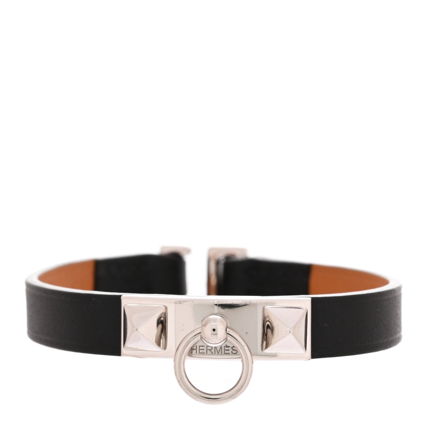 Hermes Swift Micro Rivale Bracelet T3 Black 1 of 5