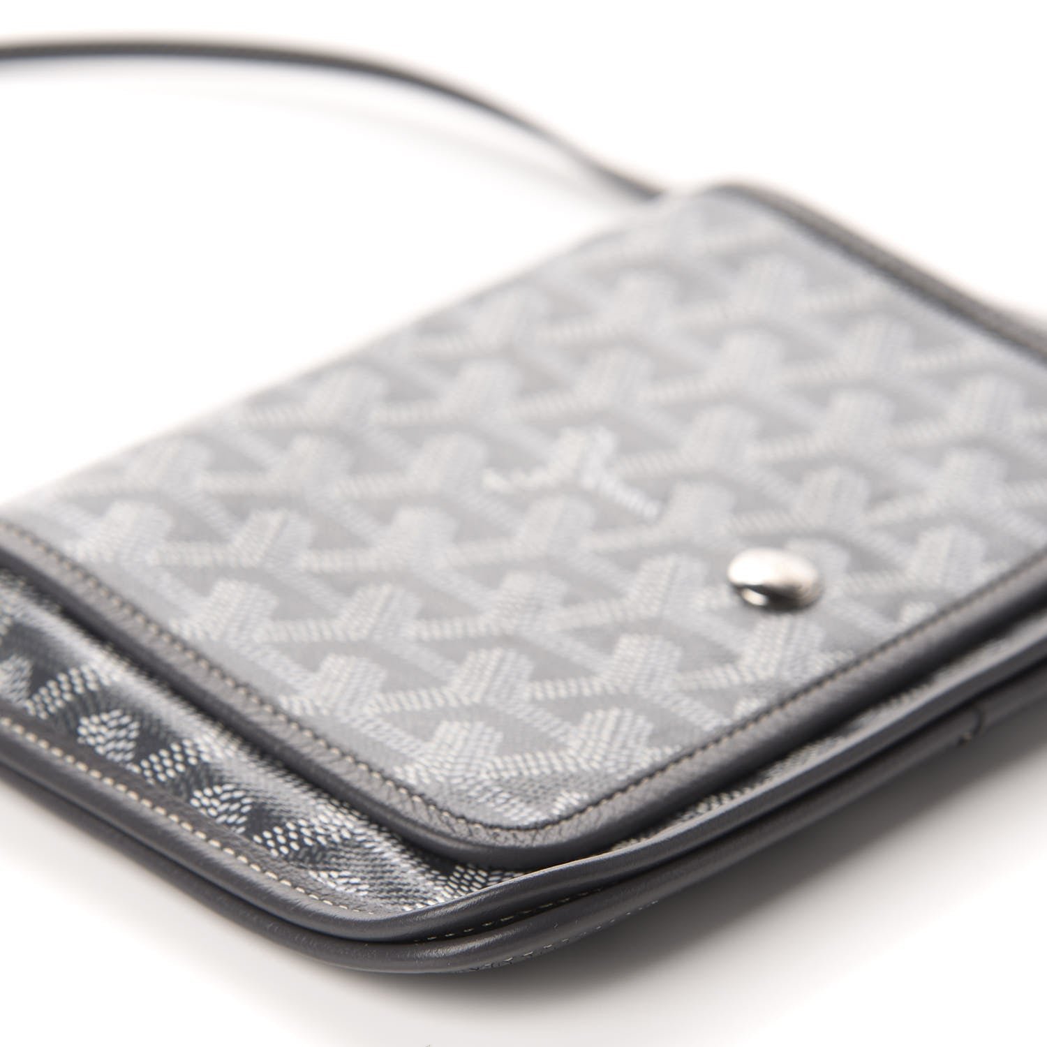 Goyard Goyardine Plumet Wallet Clutch Grey 6 of 9