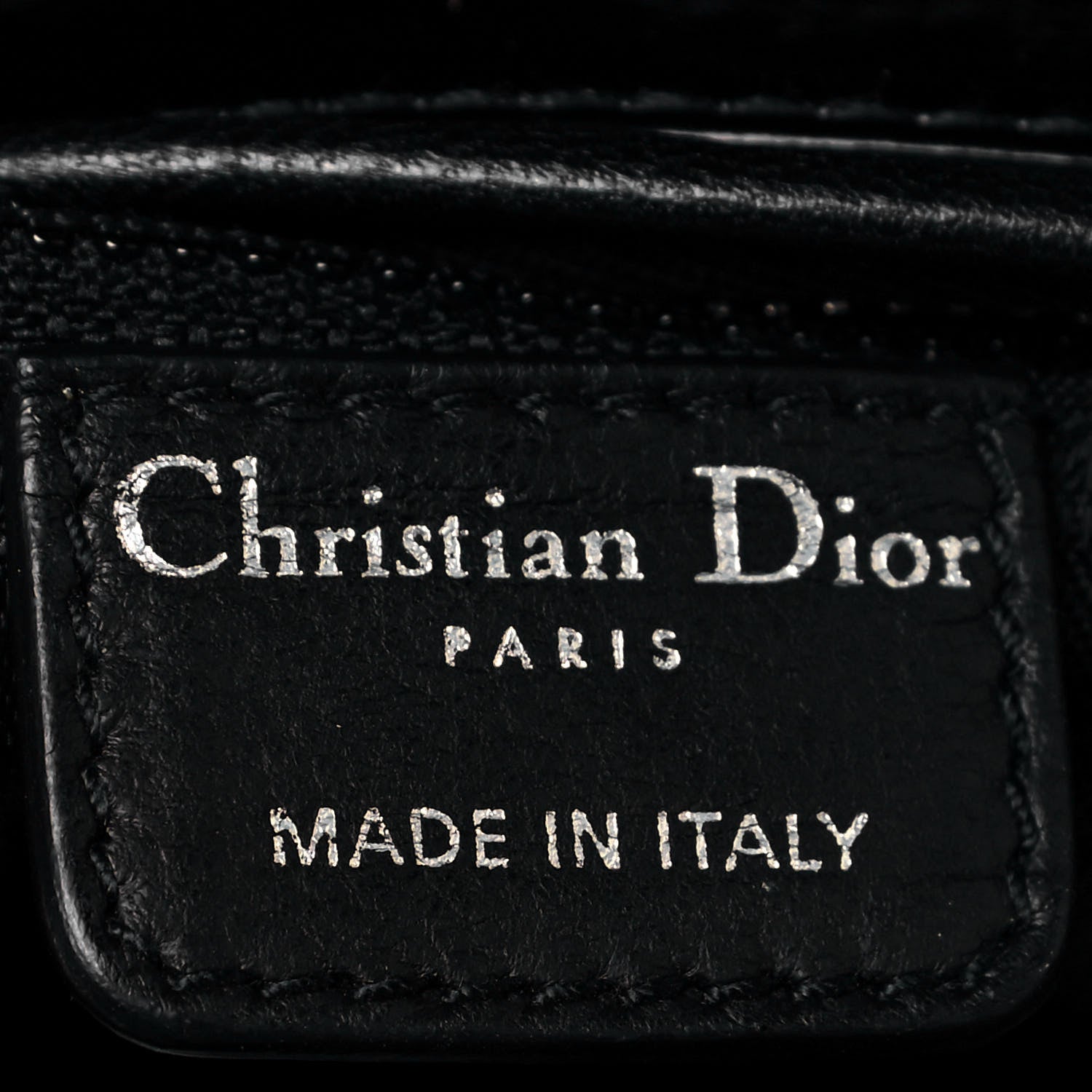 Christian Dior Patent Cannage Stitched Medium Lady Dior Black 6 of 13