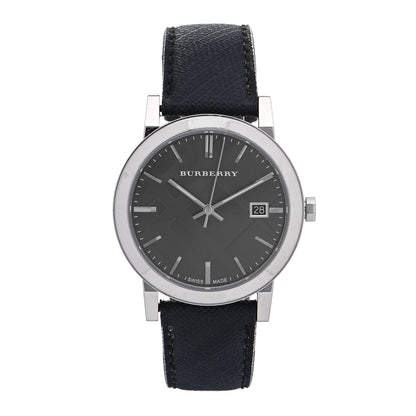 Burberry Stainless Steel Calfskin 38mm Quartz Watch Black BU9030 1 of 5