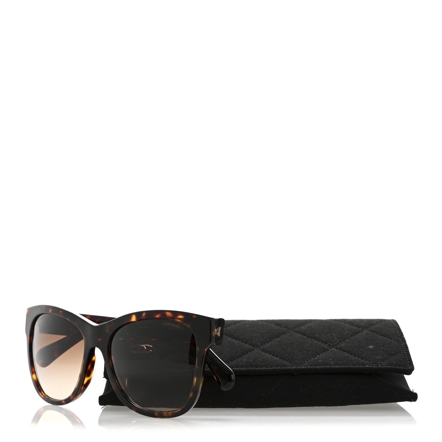 Chanel Acetate Runway Square Sunglasses 5380-A Dark Tortoise 8 of 8