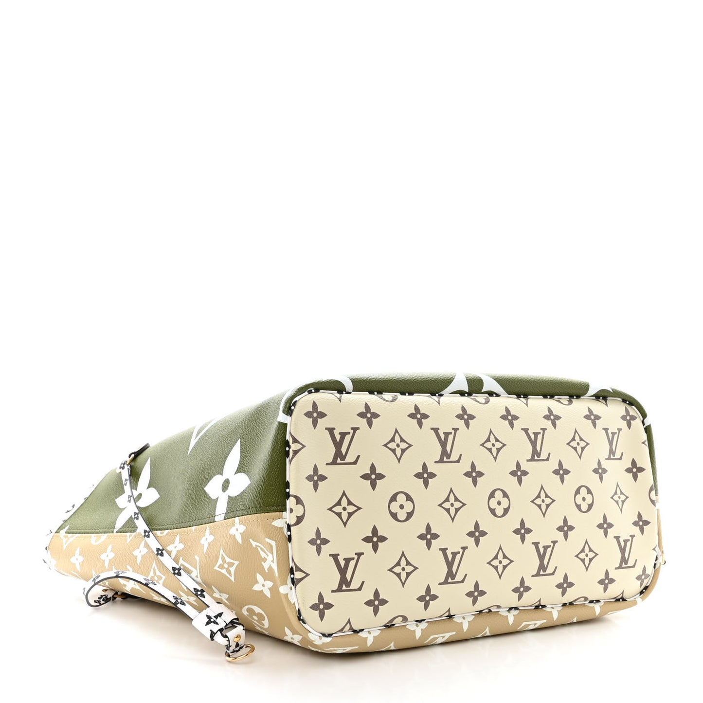 Monogram Giant Neverfull MM Kaki