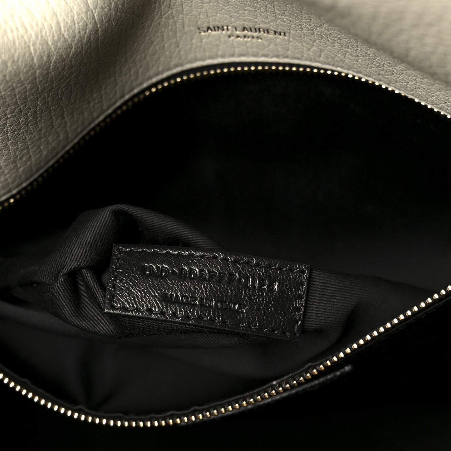 Grained Lambskin Monogram Large Niki Chain Satchel Crema Soft