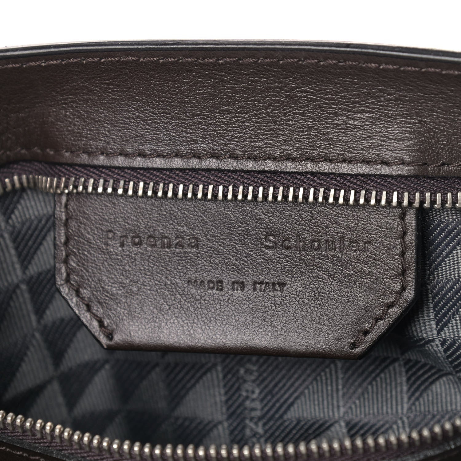 Proenza Schouler Suede Fringe Medium PS1 Satchel Black 6 of 8