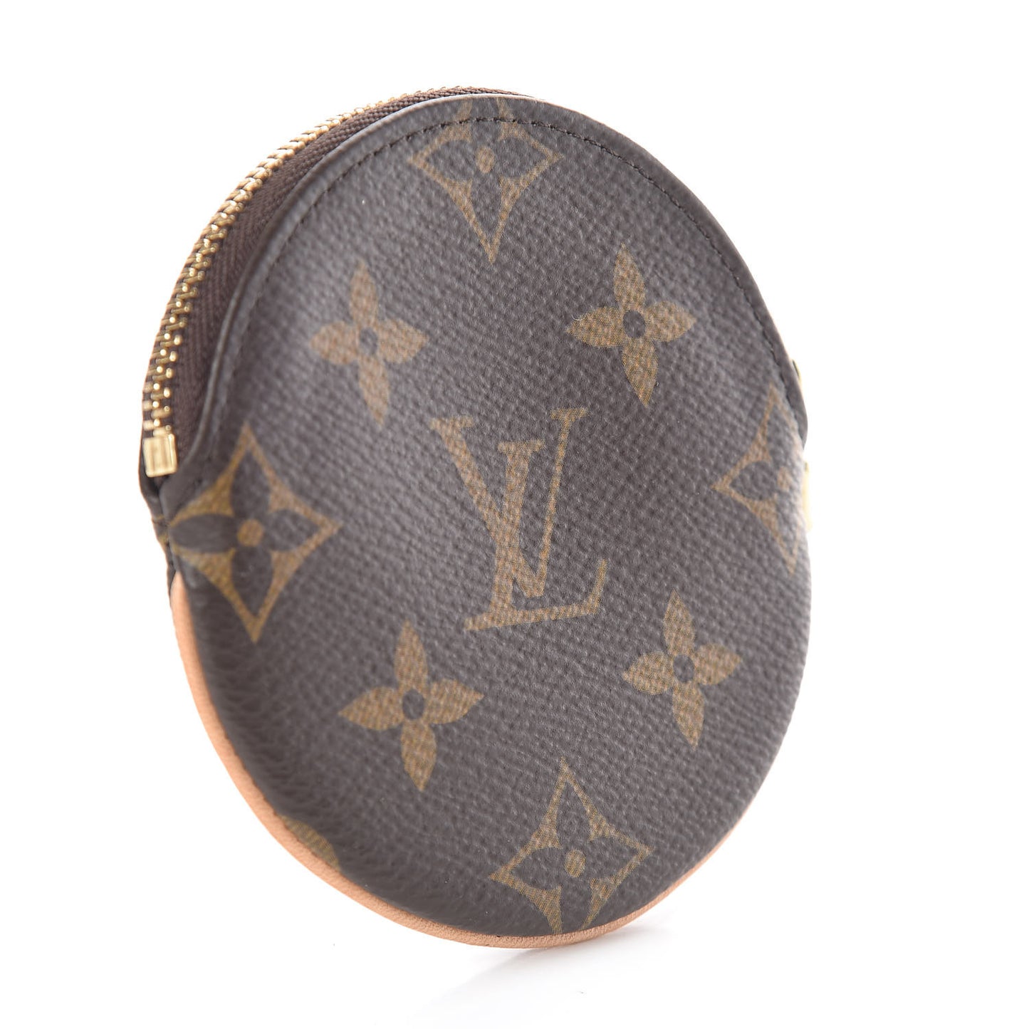 Monogram Round Coin Purse
