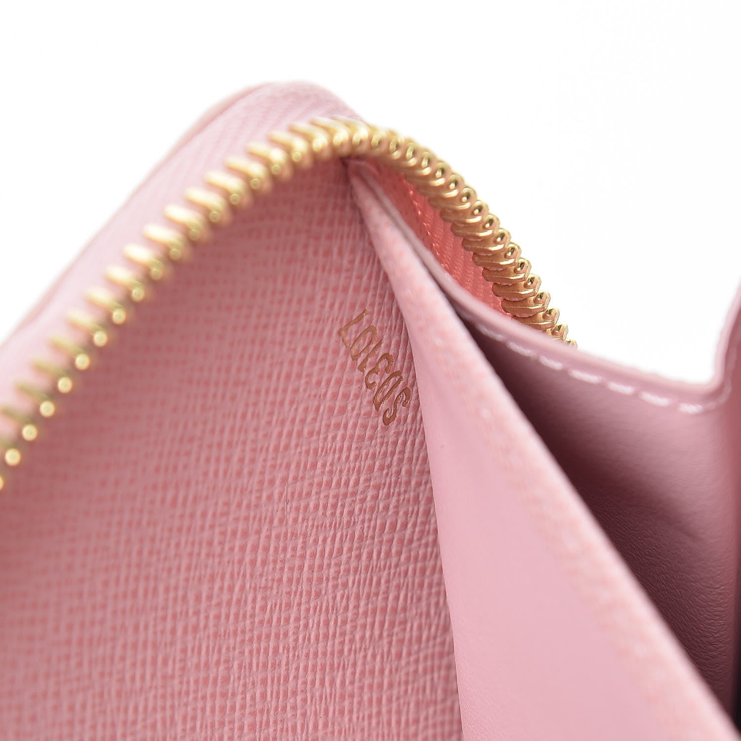 Louis Vuitton Damier Azur Zippy Wallet Rose Ballerine 7 of 7