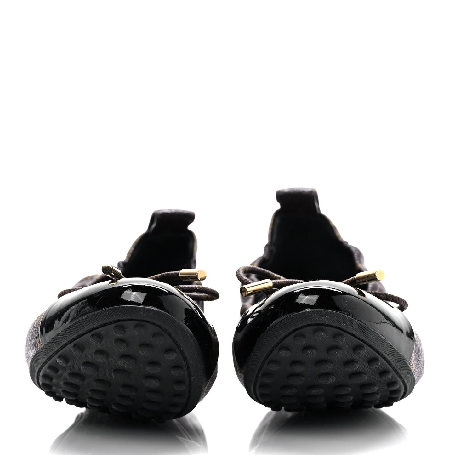 Monogram Flirty Ballerina Flats 37 Black