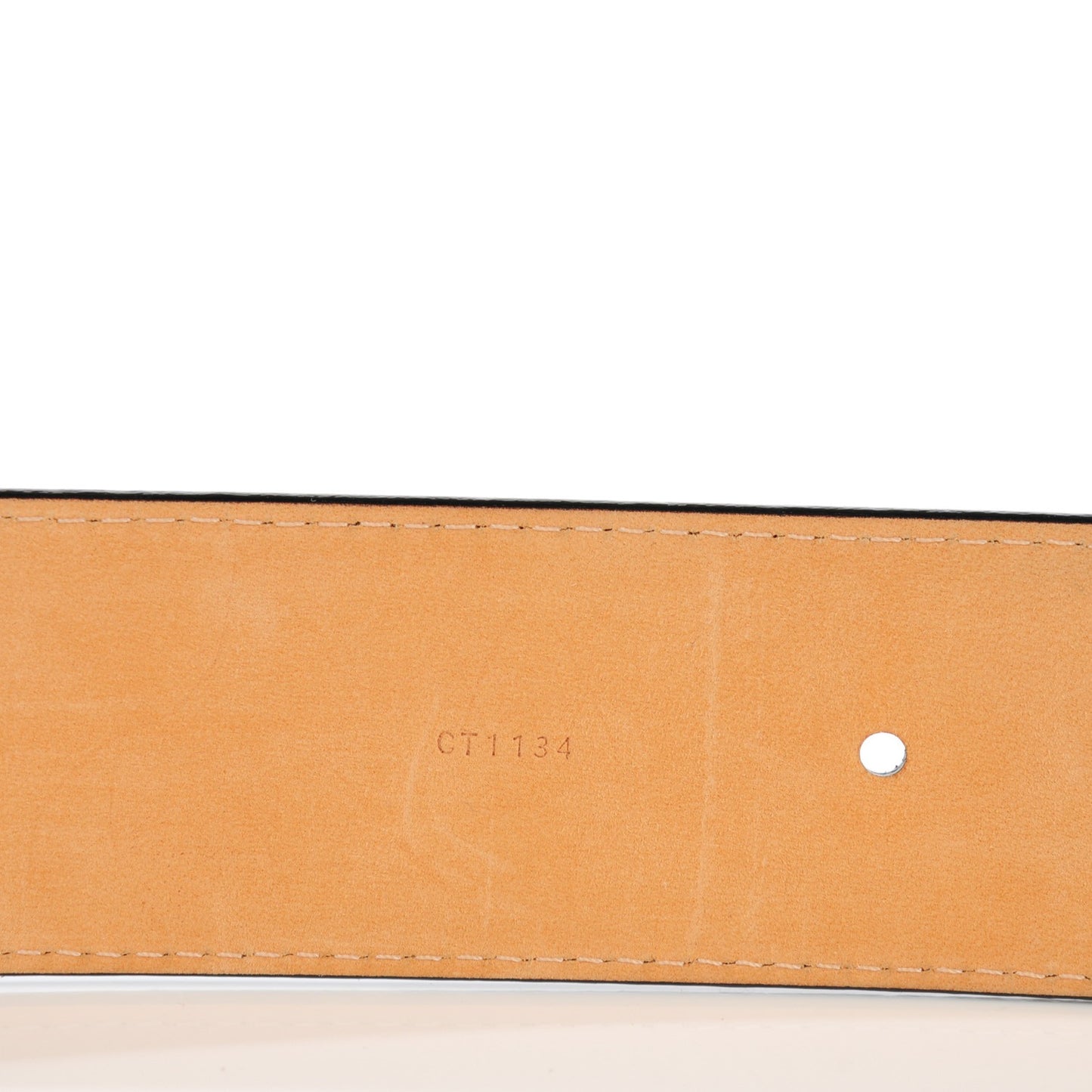 Epi Electric 40mm LV Initiales Belt 100 Black