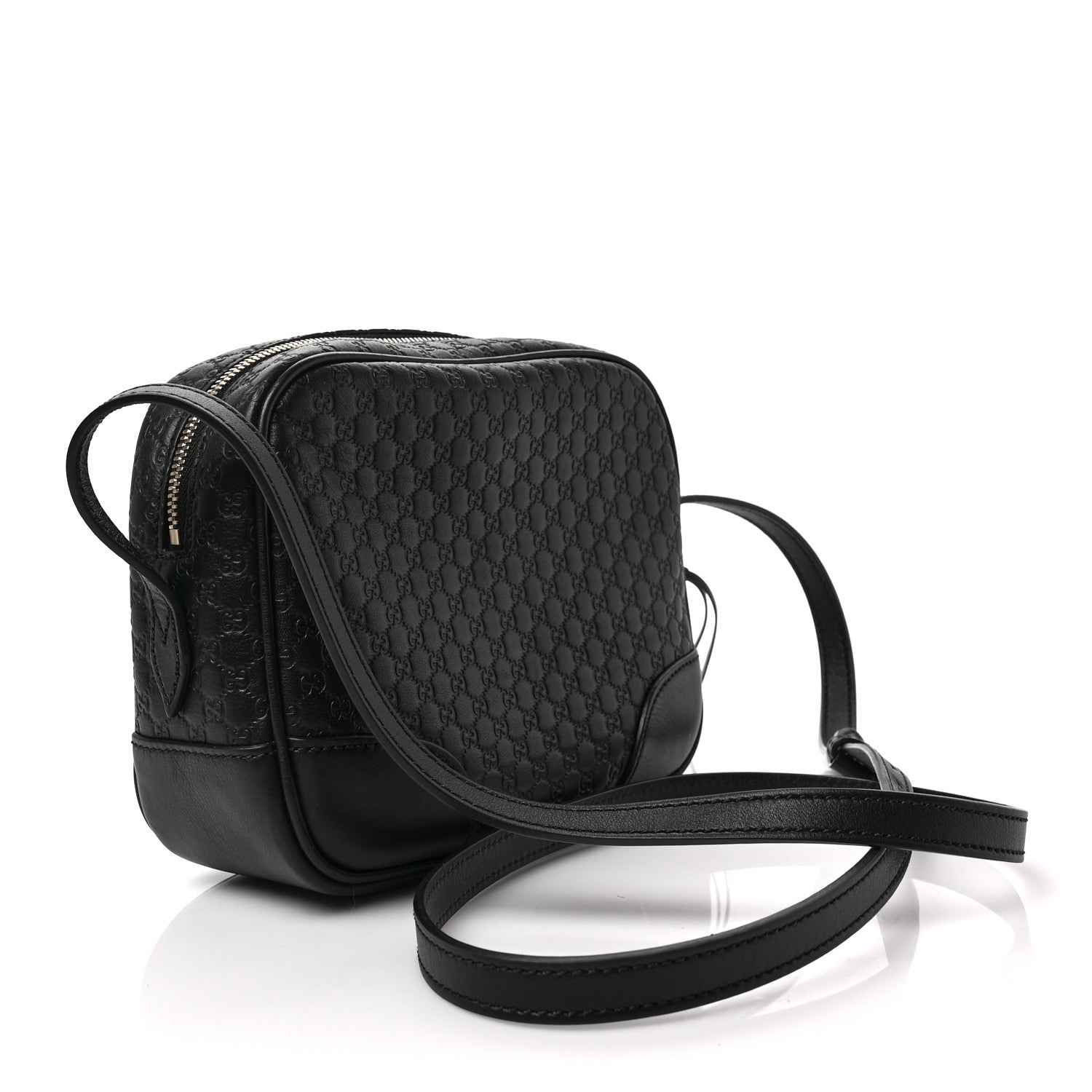 Gucci Microguccissima Mini Bree Messenger Bag Black 4 of 9
