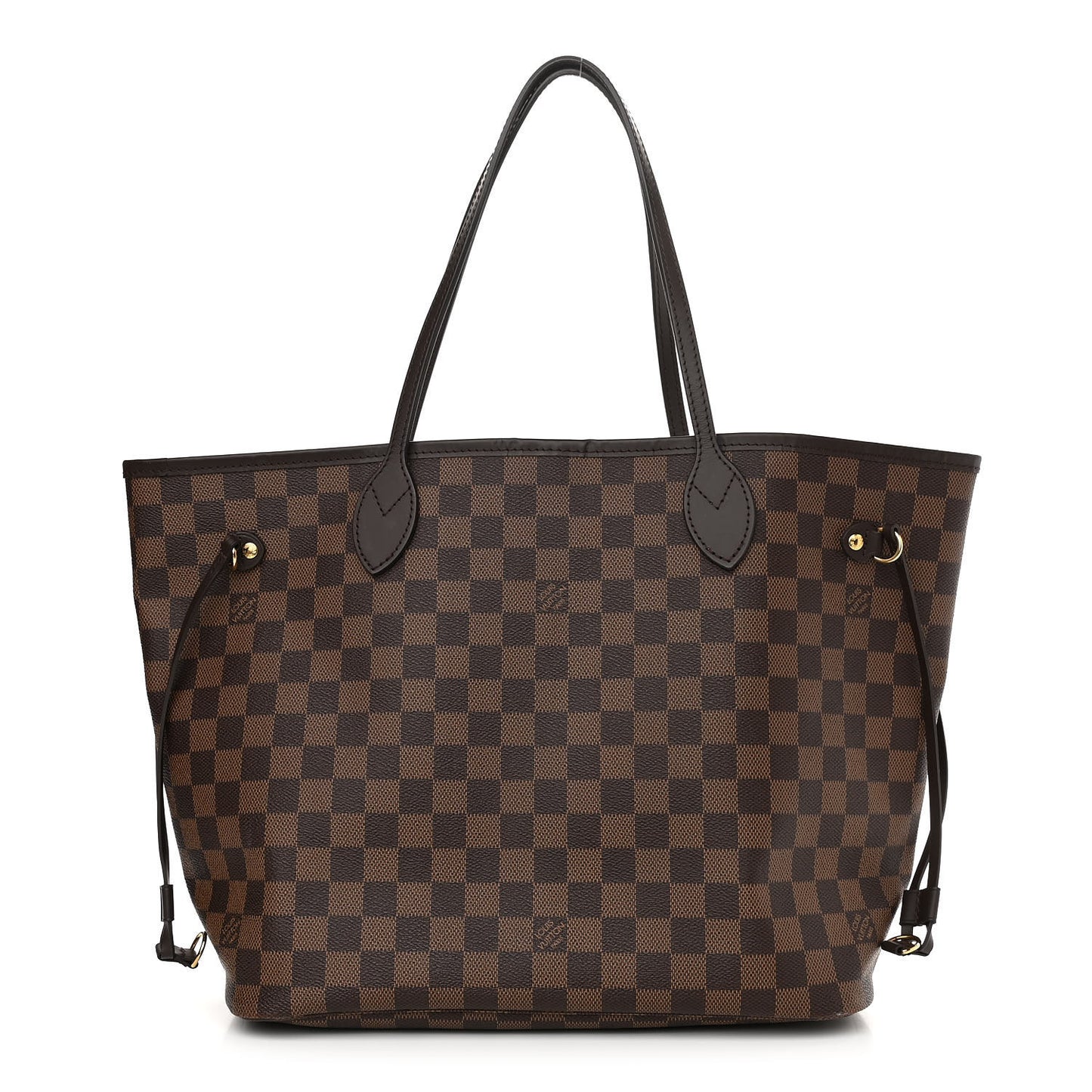 Damier Ebene Neo Neverfull MM Rose Ballerine