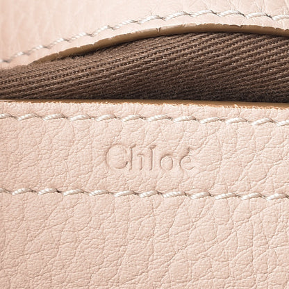 Chloe Calfskin Medium Marcie Round Crossbody Bag Abstract White 6 of 9