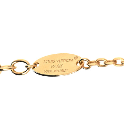 Louis Vuitton Metal Blooming Supple Necklace Gold 4 of 6