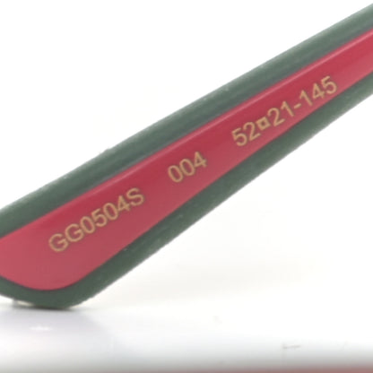 Gucci Round Sunglasses GG0504S Red Green 5 of 7