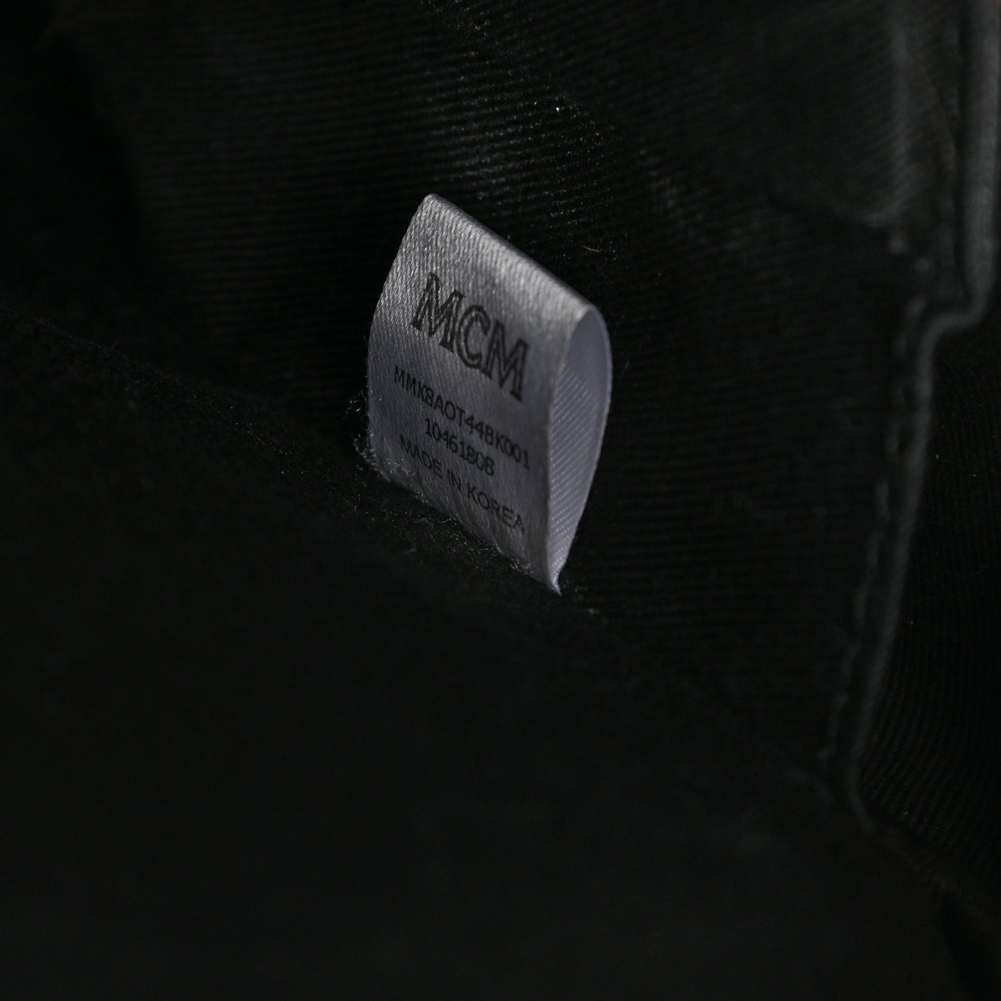 Calfskin Ottomar Small Stark Backpack Black