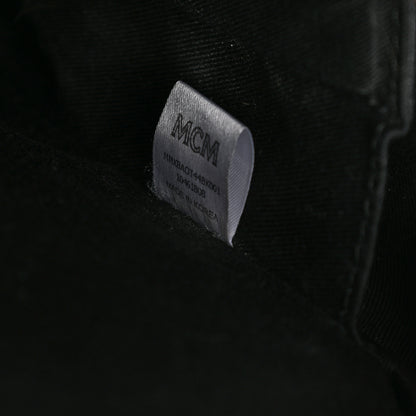 MCM Calfskin Ottomar Small Stark Backpack Black 7 of 10