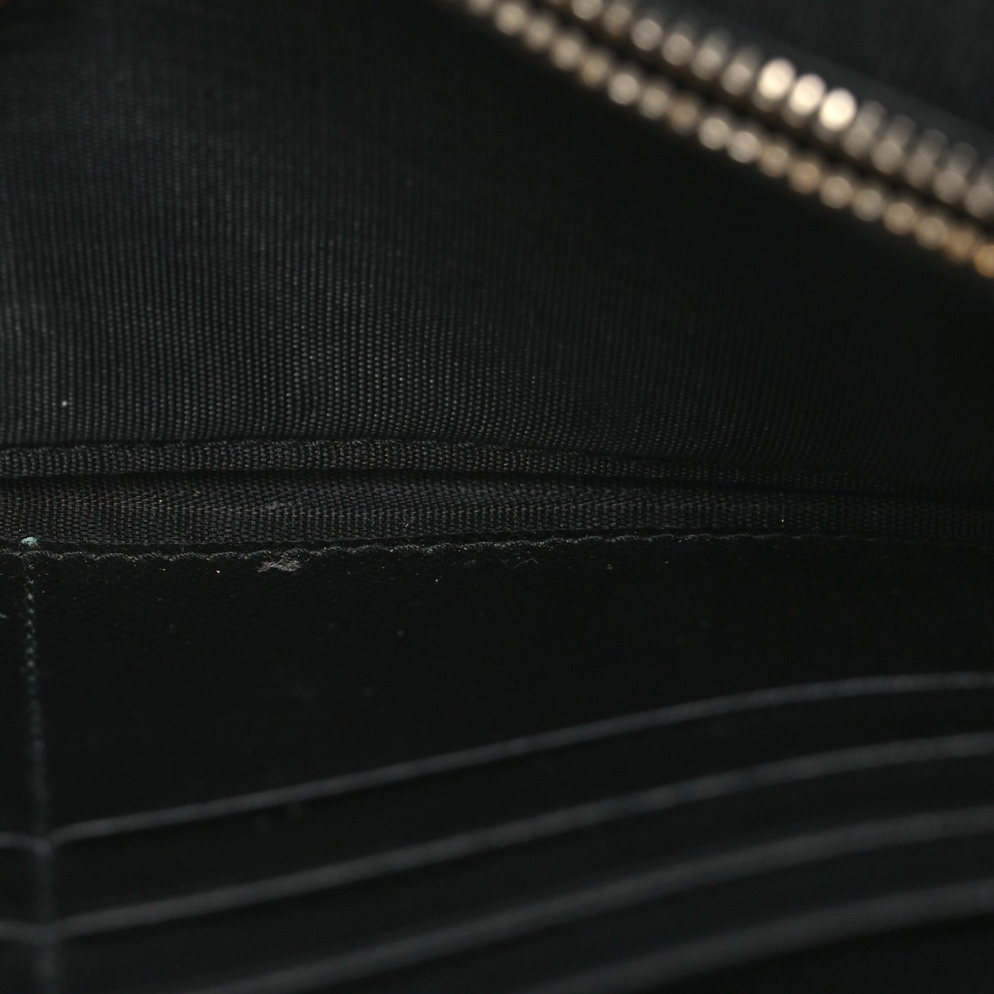 Saffiano Bow Continental Wallet Black