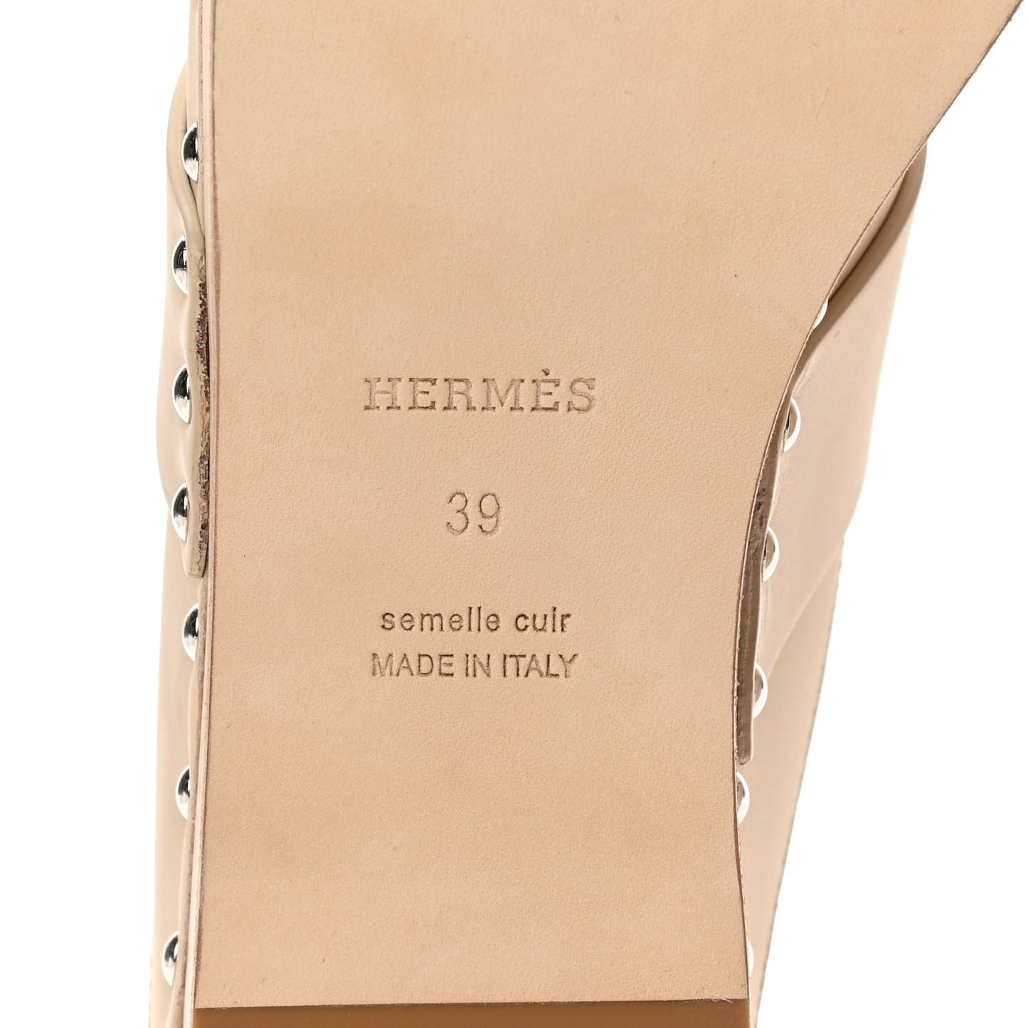 Calfskin Calya Mules 39 Hetre