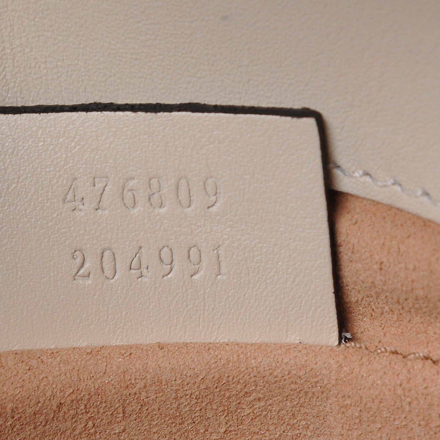 Gucci Calfskin Matelasse Pearly GG Marmont Chain Belt Bag Mystic White 7 of 7
