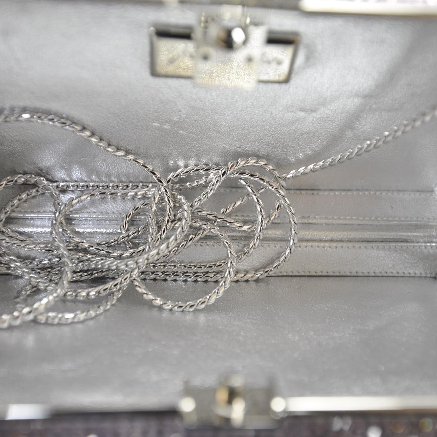 Judith Leiber Swarovski Crystal Gradient Minaudiere Clutch 5 of 6