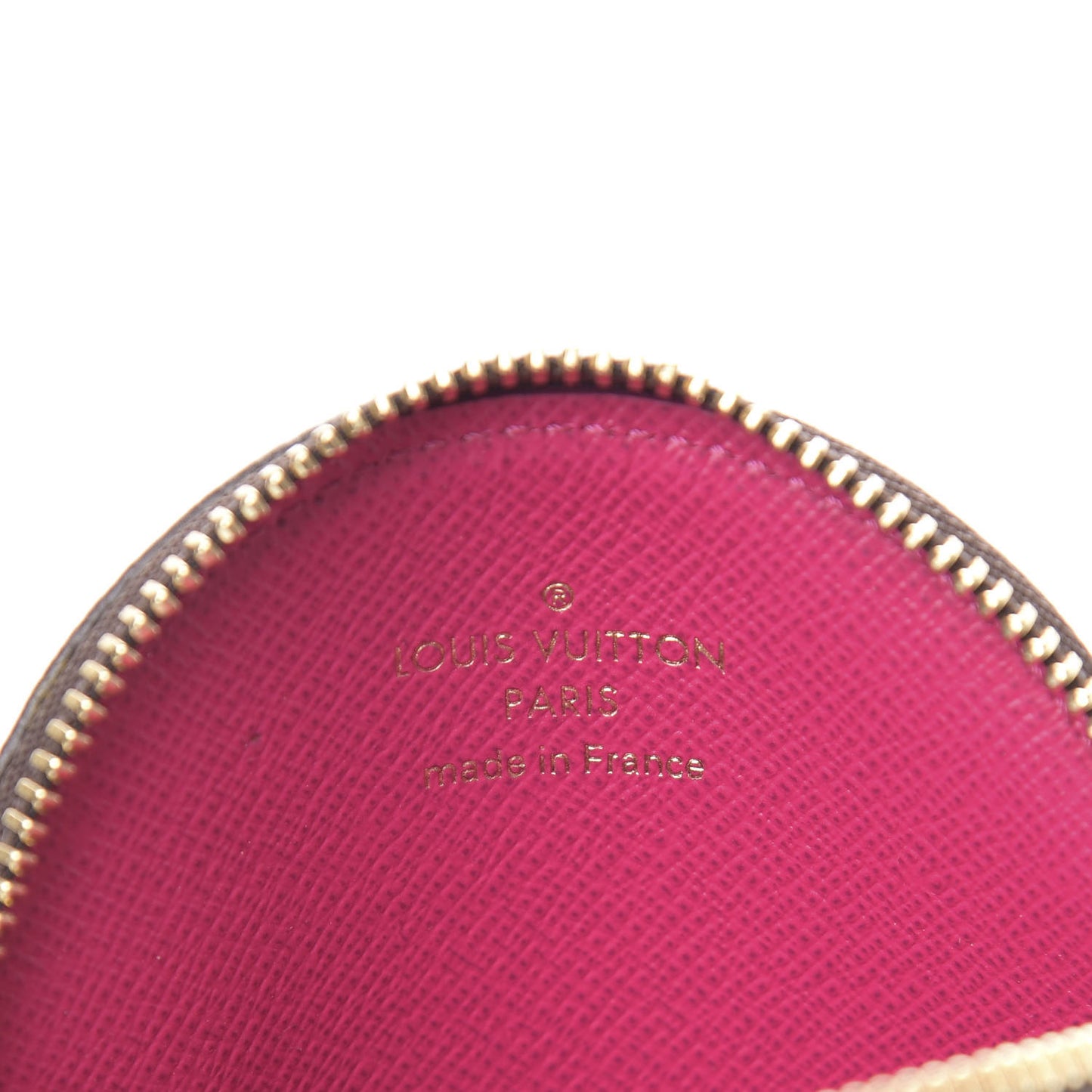 Monogram 2018 Christmas Animation Round Coin Purse