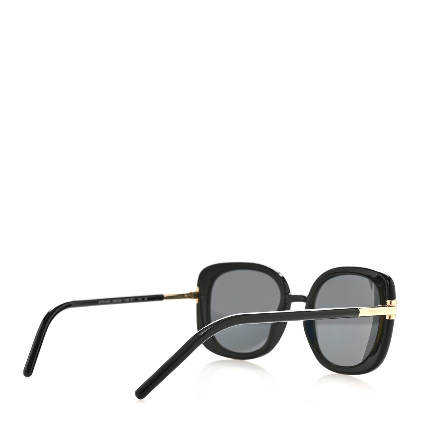 Acetate Square Sunglasses SPR04W Black